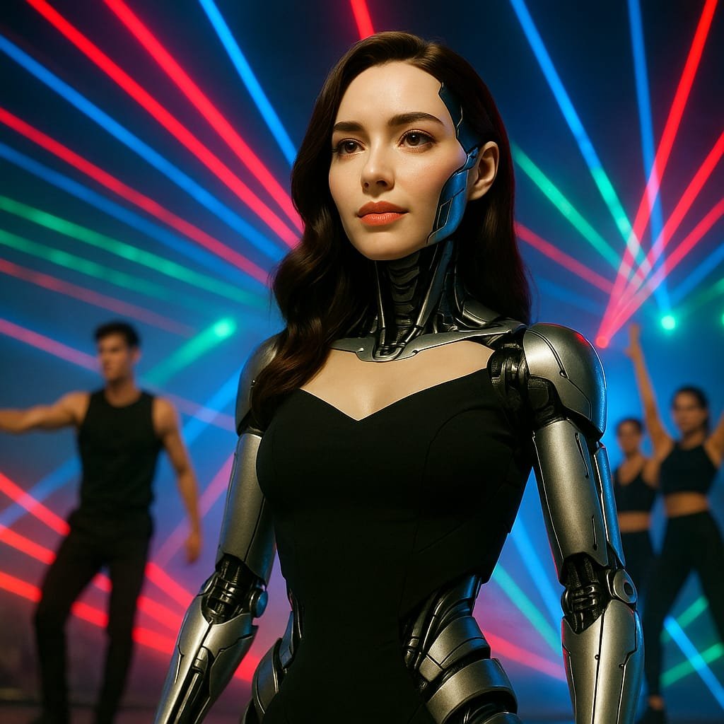 White Robot Amanda Sweet